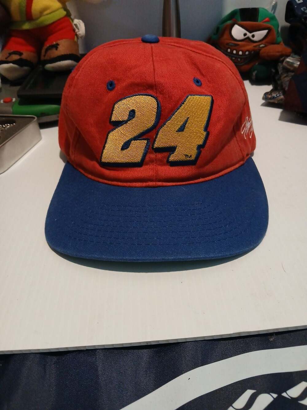 Vintage NASCAR Jeff Gordon #24 Competitors View Snapback Hat